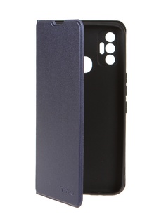 Чехол Neypo для Tecno Spark 7 Book Cover с магнитом Dark Blue BCM46845