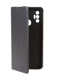 Чехол Neypo для Tecno Spark 7 Book Cover с магнитом Dark Grey BCM46846
