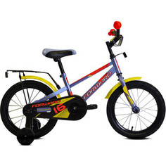 Велосипед Forward METEOR 12 (2020) серо-голубой\оранжевый