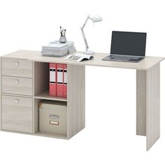 Стол компьютерный Мастер Прайм-48 дуб сонома СТЛ-Прайм-48-ДС