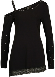 Футболка с вырезами Bonprix