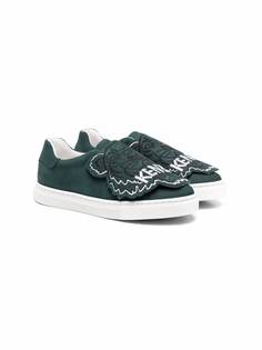 Kenzo Kids слипоны с нашивкой Tiger
