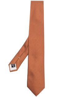 Giorgio Armani фактурный галстук из шелка