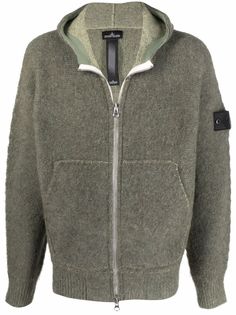 Stone Island Shadow Project кардиган на молнии с капюшоном