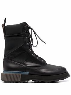 Buttero lace-up leather boots