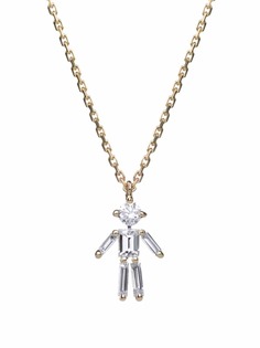 Little Ones Paris колье из желтого золота с бриллиантами