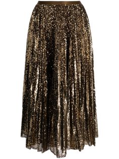 Polo Ralph Lauren sequin-embellished high-waisted skirt