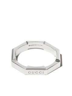 Gucci кольцо Link to Love из белого золота