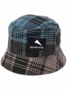 Mauna Kea панама с принтом тай-дай и нашивкой-логотипом