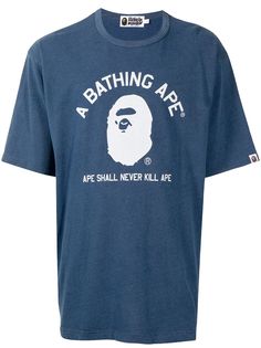A BATHING APE® футболка с логотипом