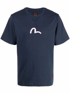 Evisu футболка с логотипом