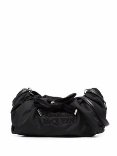 Alexander McQueen мини-сумка Bundle с логотипом