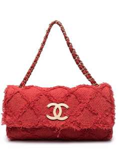 Chanel Pre-Owned стеганая сумка на плечо 2009-го года с логотипом CC
