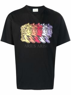 Aries футболка с принтом