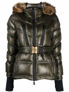 Moncler Grenoble пуховик с поясом