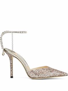 Jimmy Choo туфли с заостренным носком и блестками