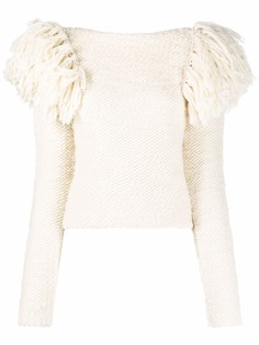 Isabel Marant джемпер Sully с бахромой