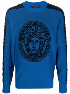 Versace толстовка с декором Medusa