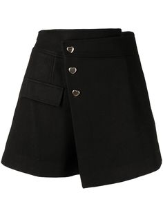 b+ab шорты со смещенной застежкой на пуговицах