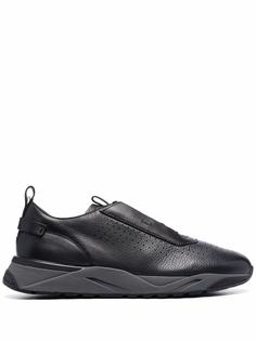 Santoni кроссовки на шнуровке