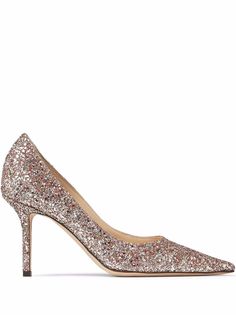 Jimmy Choo туфли с заостренным носком и блестками