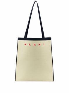 Marni сумка-тоут с логотипом