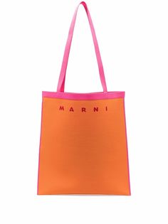 Marni сумка-тоут с логотипом