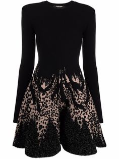 Roberto Cavalli расклешенное платье мини