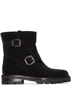 Jimmy Choo ботинки Youth II с блестками