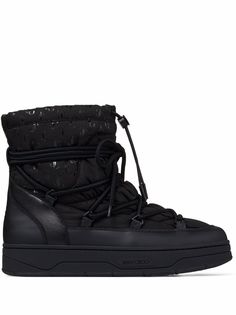 Jimmy Choo зимние ботинки Wanaka с логотипом