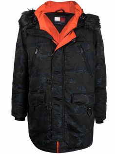 Tommy Hilfiger пуховик с капюшоном