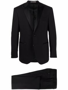 Corneliani шерстяной костюм с однобортным пиджаком