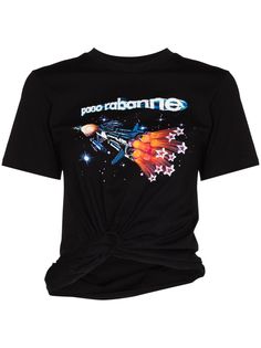 Paco Rabanne space rocket-print T-shirt