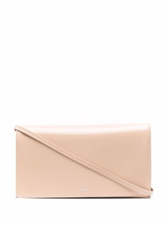 Jil Sander клатч с откидным клапаном