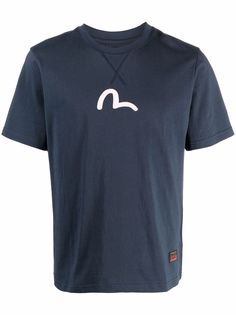 Evisu футболка с логотипом