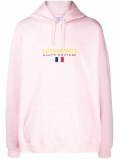 VETEMENTS худи с вышитым логотипом