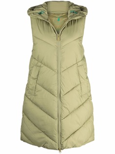 Save The Duck D87730W Recy 13 quilted mid-length gilet