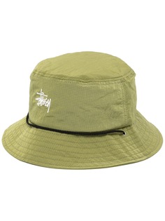 Stussy панама с вышитым логотипом