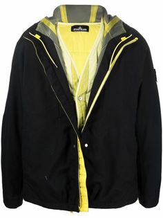 Stone Island Shadow Project reversible patchwork jacket