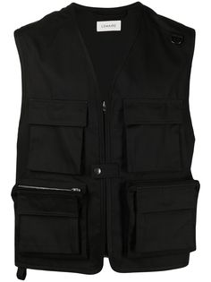 Lemaire pocket-detail cargo gilet