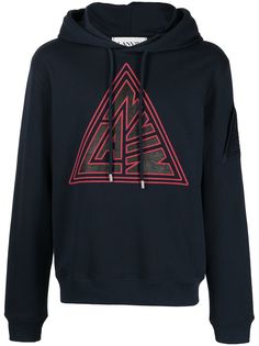 LANVIN logo-print long-sleeve hoodie