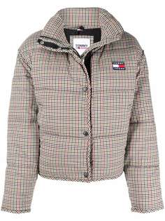 Tommy Jeans пуховик в клетку
