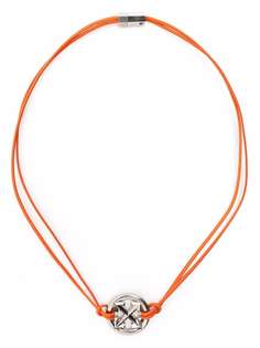 Off-White Arrow motif pendant necklace