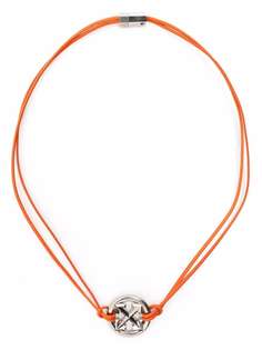 Off-White Arrow motif pendant necklace