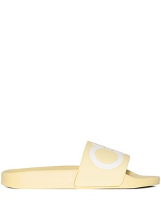 Salvatore Ferragamo FERRAGAMO FLAT RUBR LOGO SLIDE