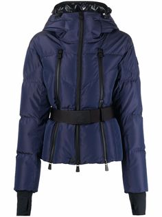 Moncler Grenoble belted padded jacket