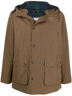Barbour hooded parka jacket