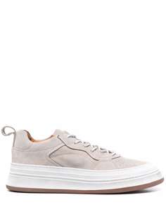 Buttero panelled low-top suede sneakers