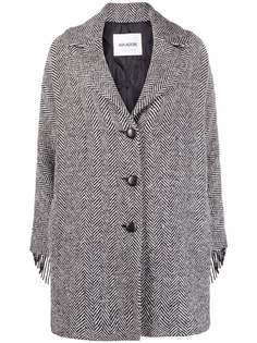 Ava Adore однобортное пальто с драпировкой