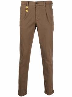 Manuel Ritz charm-detail cotton chinos